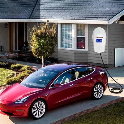 7KW Electric Car Charger Black/White Fast Charging Durable Safe and Reliable