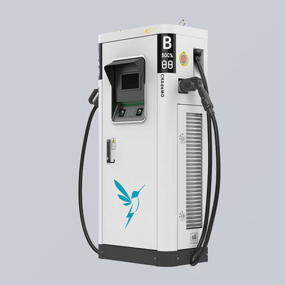 CCS Type 2 80kW Outdoor Floor Mounted EV Charger Matrix Type Energy Saving
