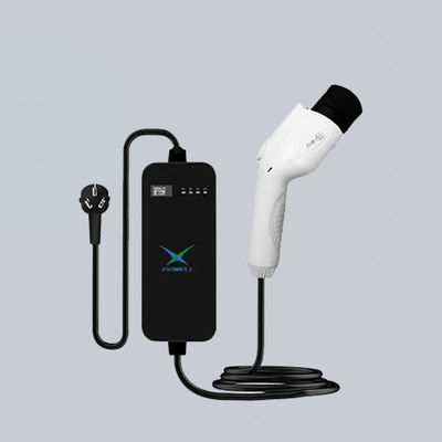 3.5KW 16A AC Portable EV Charger With Screen And Appointment Function