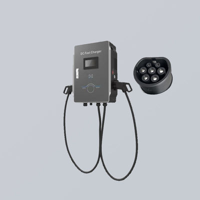40kW DC Type2 Smart Wallbox Wall Mounted Ev Charger 4G communication
