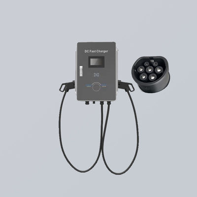 40kW DC Type2 Smart Wallbox Wall Mounted Ev Charger 4G communication