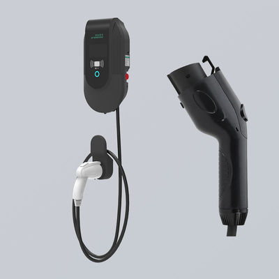 Type 2 EV Charger Wallbox 32A Basic RFID IC Card NFC DC 6mA With 5m J1772 Ev Cable