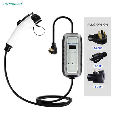5m Portable EV Charger Customized Dimensions 16kw Type 2 L210xW85xH50 (mm)