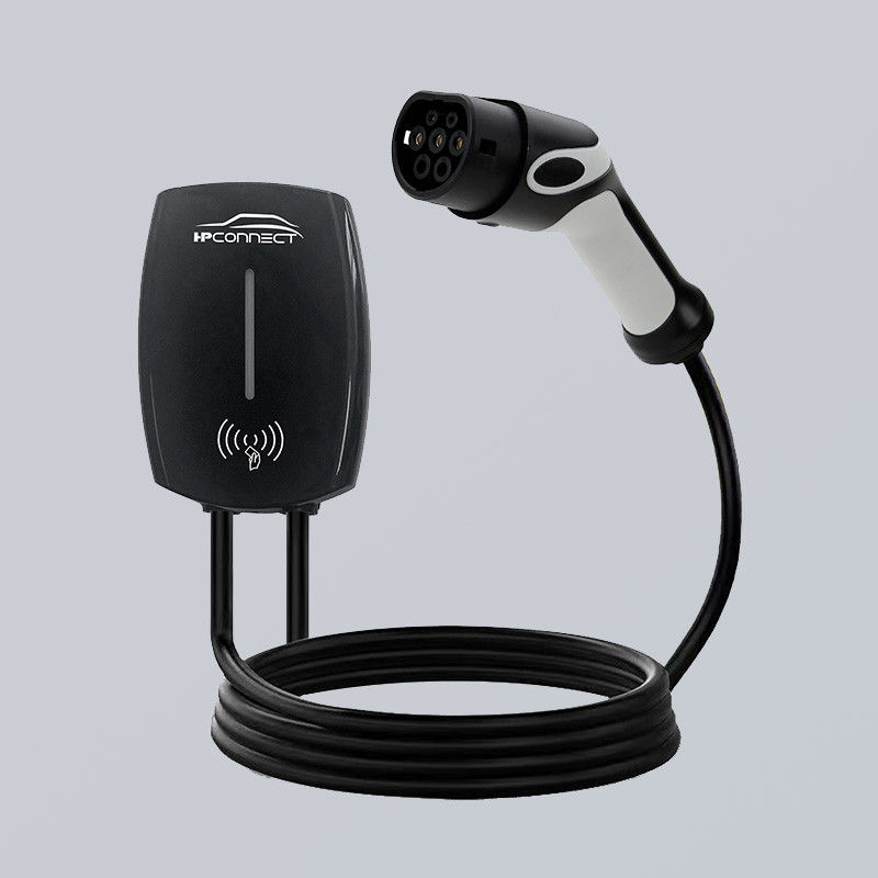Over Temperature Protection Personal Use CCS2 Type 2 Wall Mounted EV Charger IP65 IK10